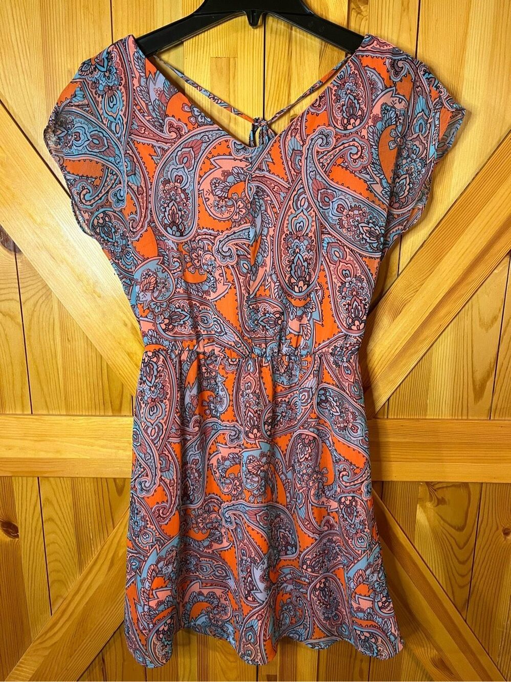 The Limited short sleeve, V-neck dress size XS (1832)